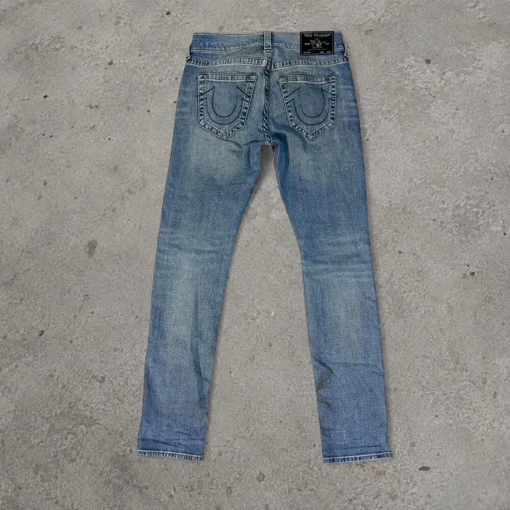 True Religion Rocco Relaxed Skinny Jeans Size 31W